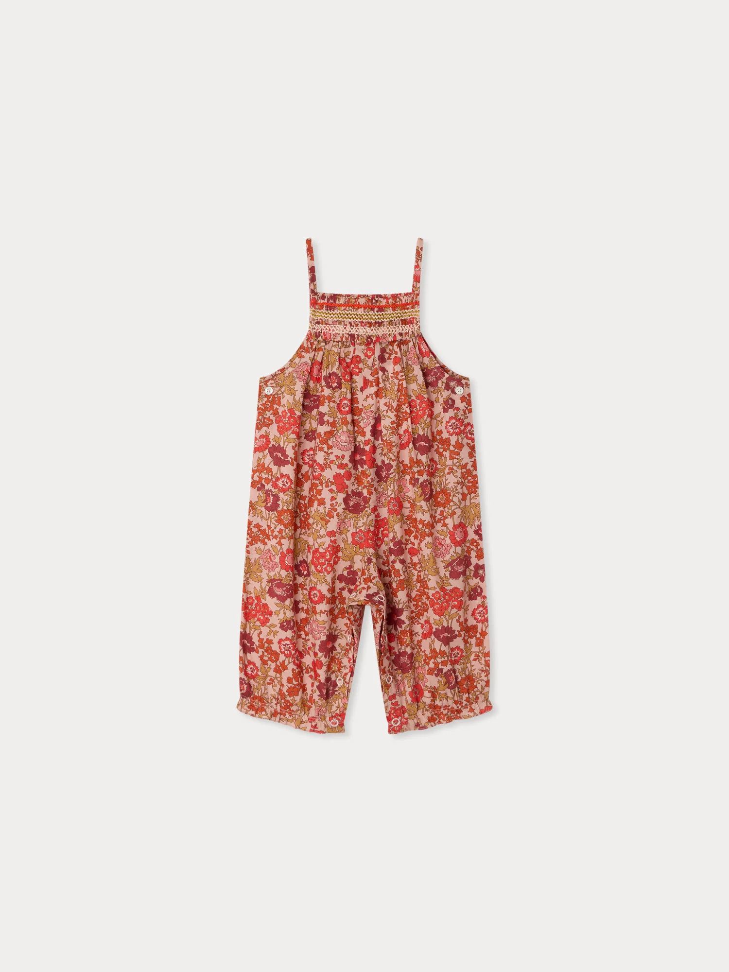 Lilisy dungarees in Liberty fabric and organic cotton - Image 2