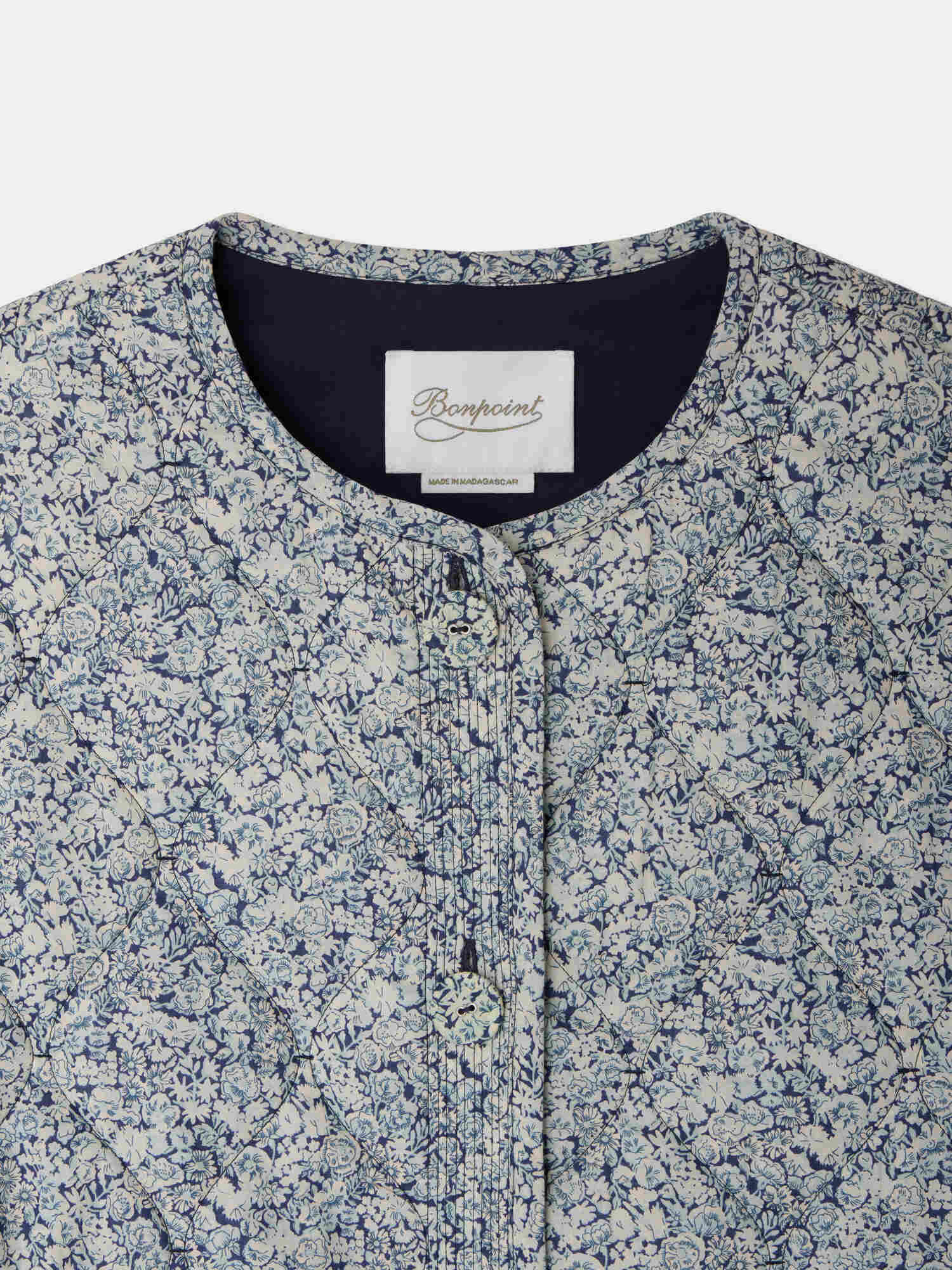 Lise-Marie quilted jacket in Liberty organic cotton fabric - Image 4