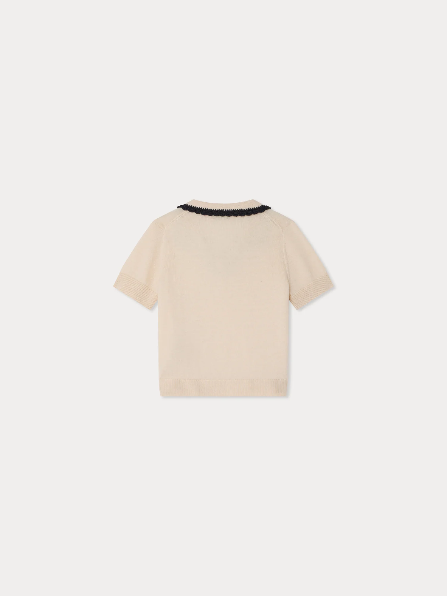 Lisette sweater with hand-embroidered collar - Image 3
