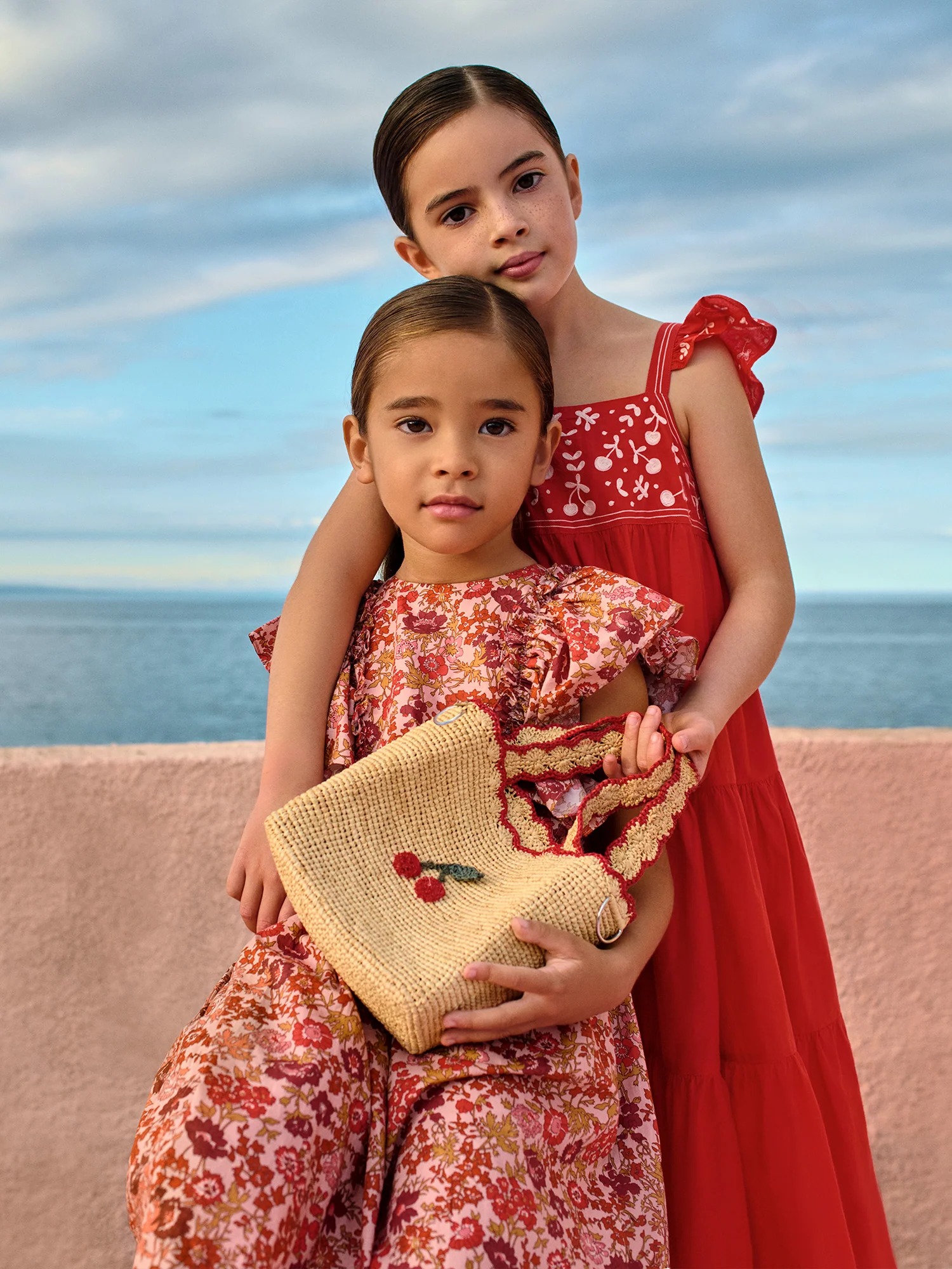 Lizzy dress with ruffles in Liberty fabric and organic cotton - Image 5