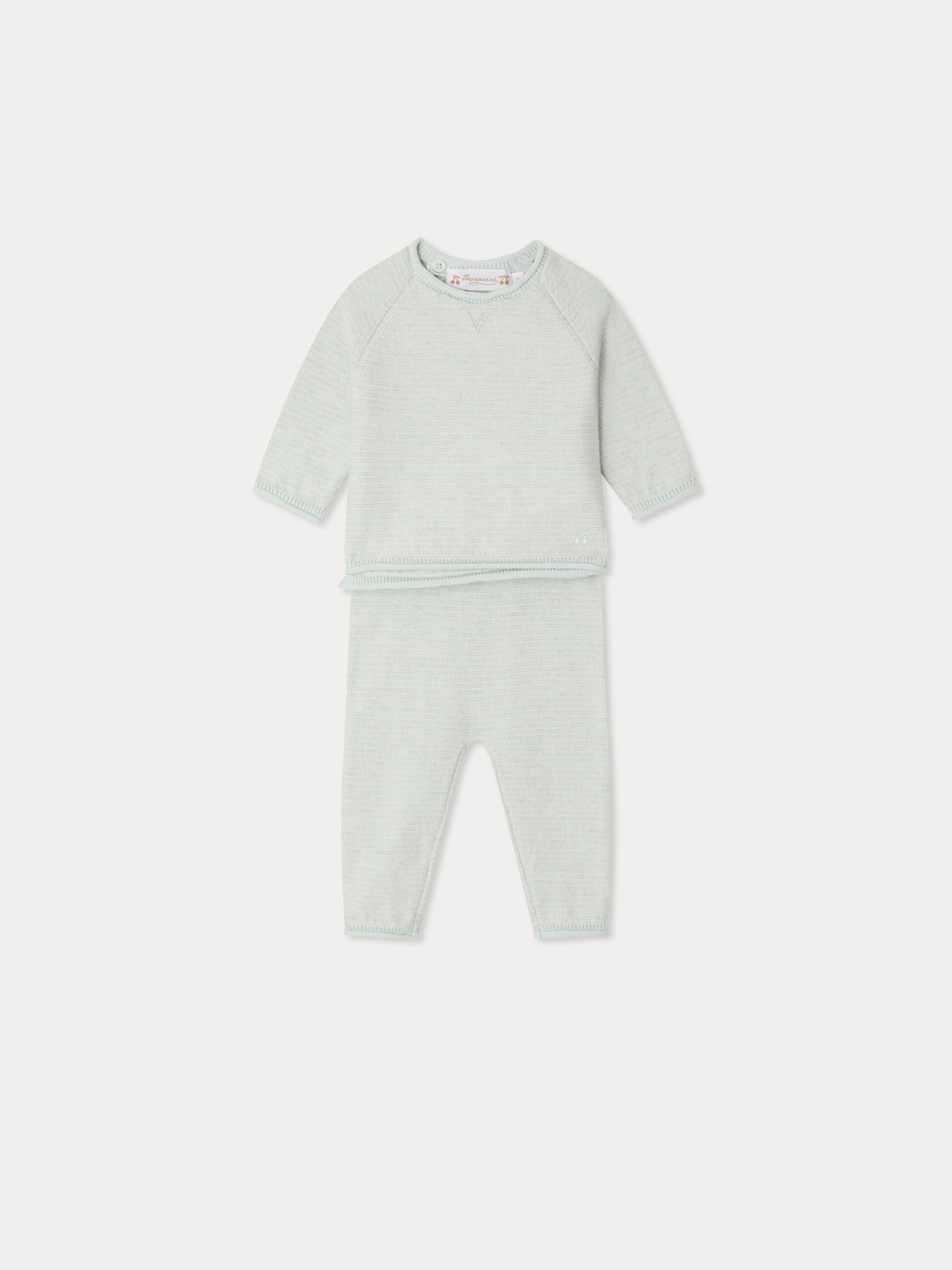 Loan striped set in organic cotton