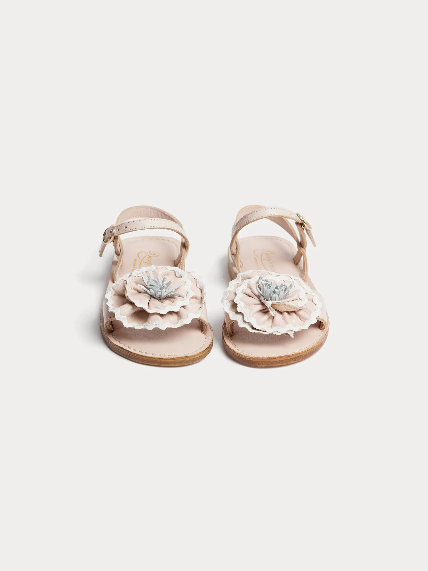 Lola two-tone leather sandals - Image 3