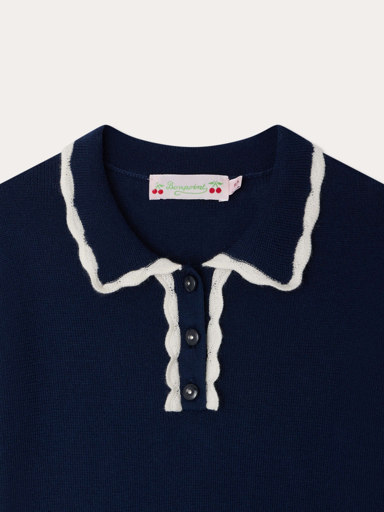 Lubua pleated dress in organic cotton - Image 3