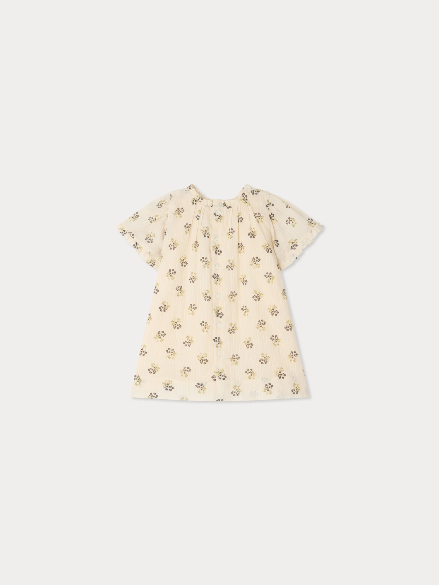 Lucie dress in organic dobby cotton - Image 3