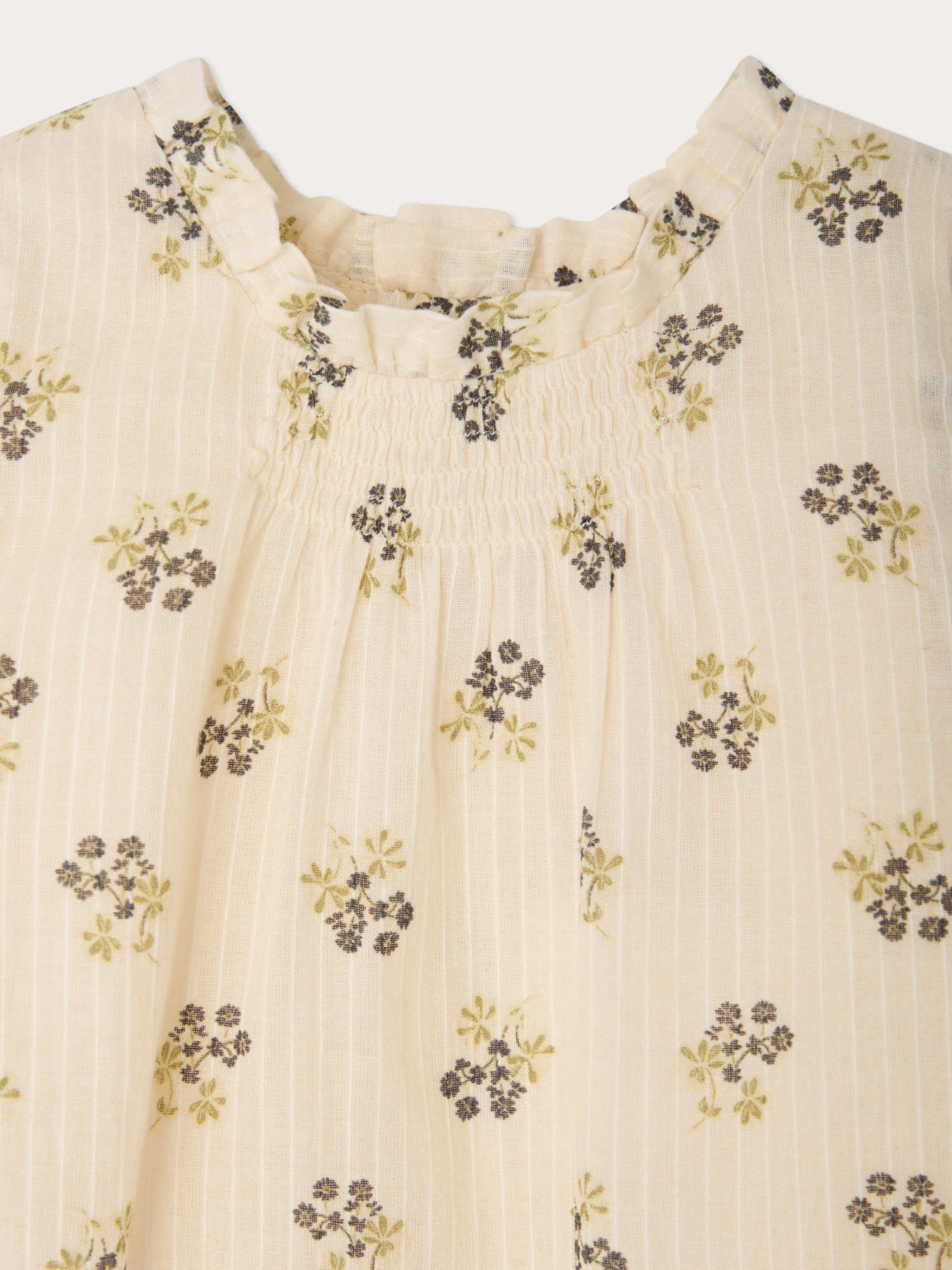 Lucie dress in organic dobby cotton - Image 4