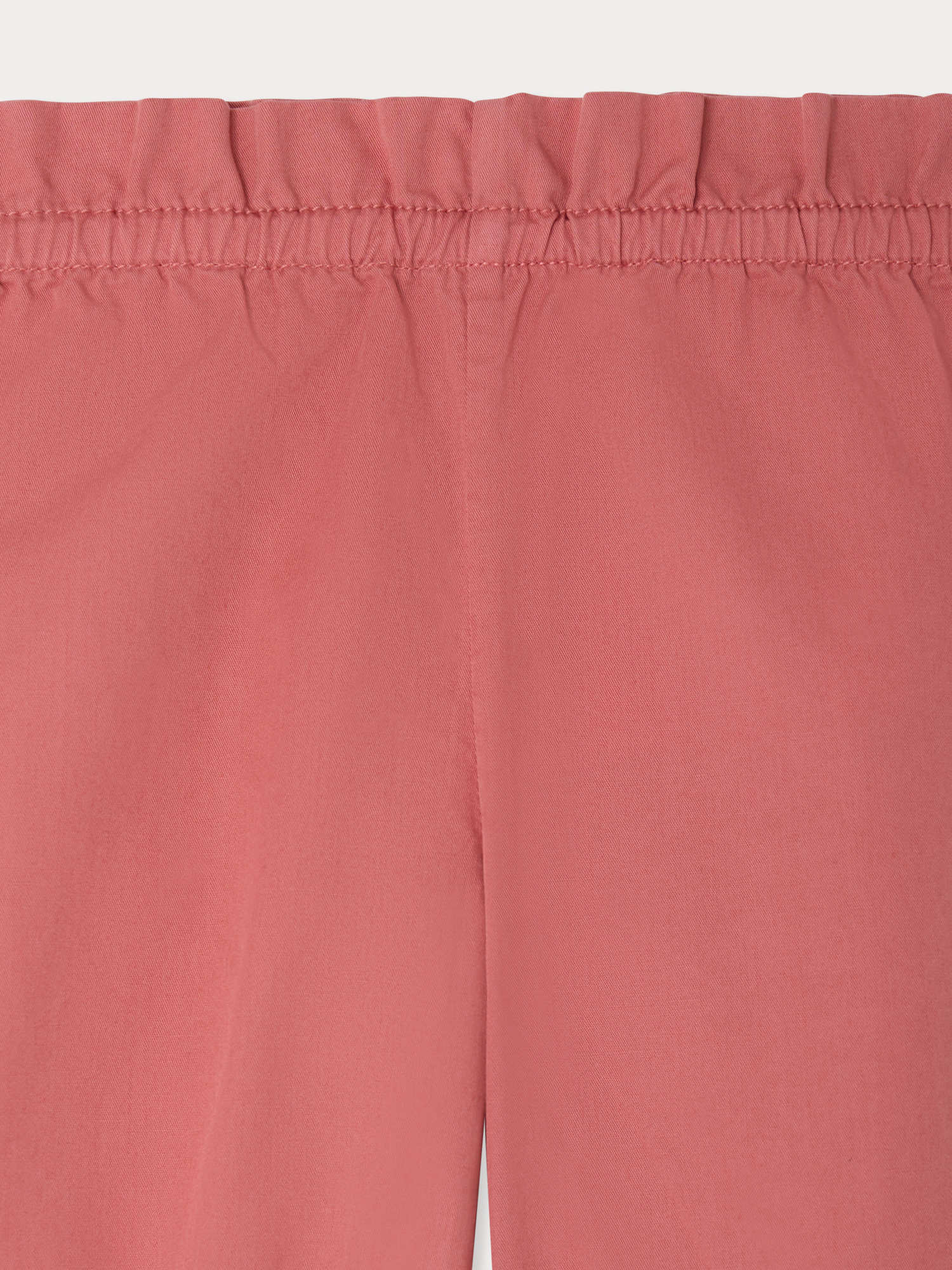 Lydille trousers with ruffles in organic cotton - Image 3