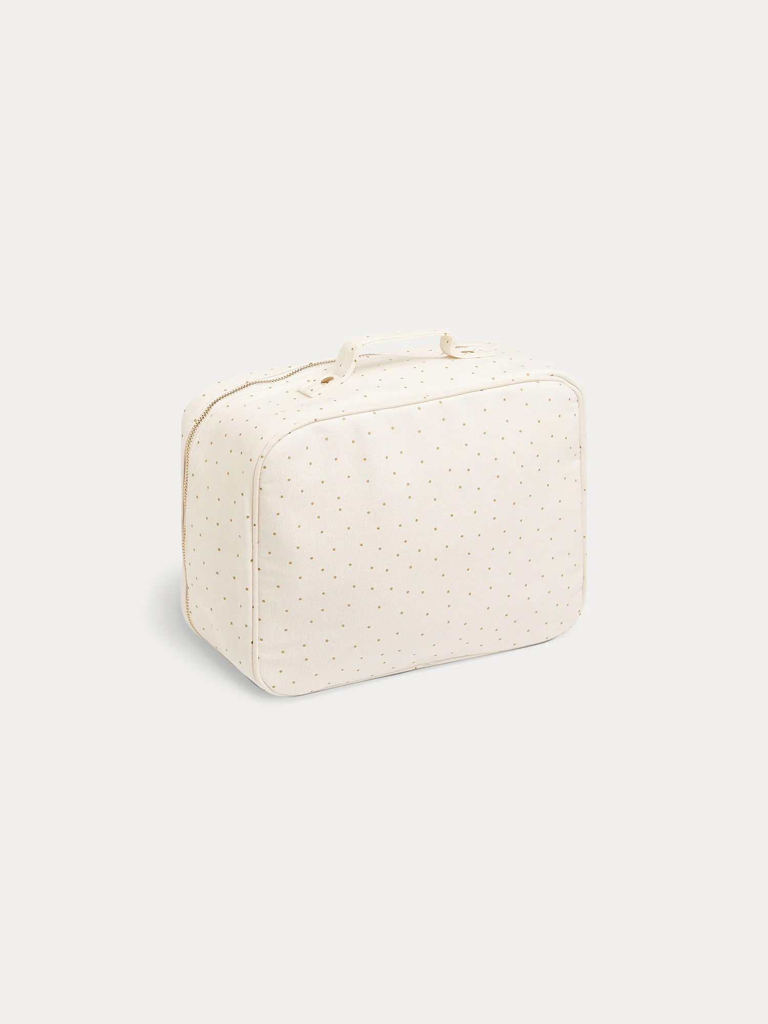 Medium coated cotton suitcase - Image 4