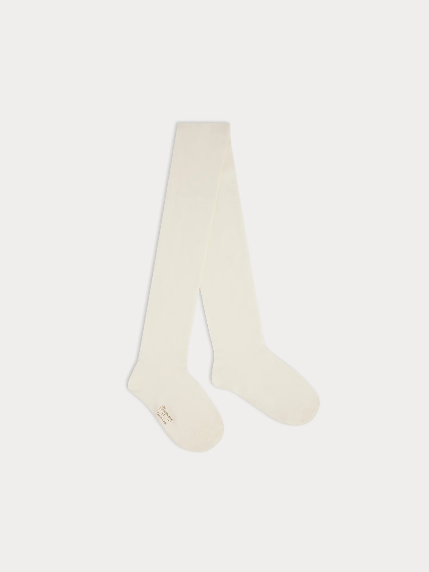 Microfibre tights in milk-white