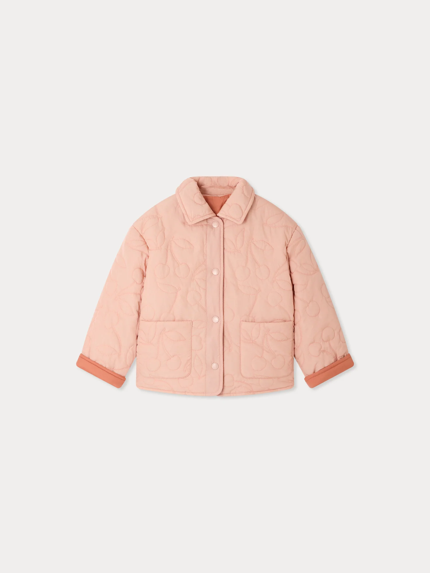 Molly reversible and quilted cherry jacket - Image 2