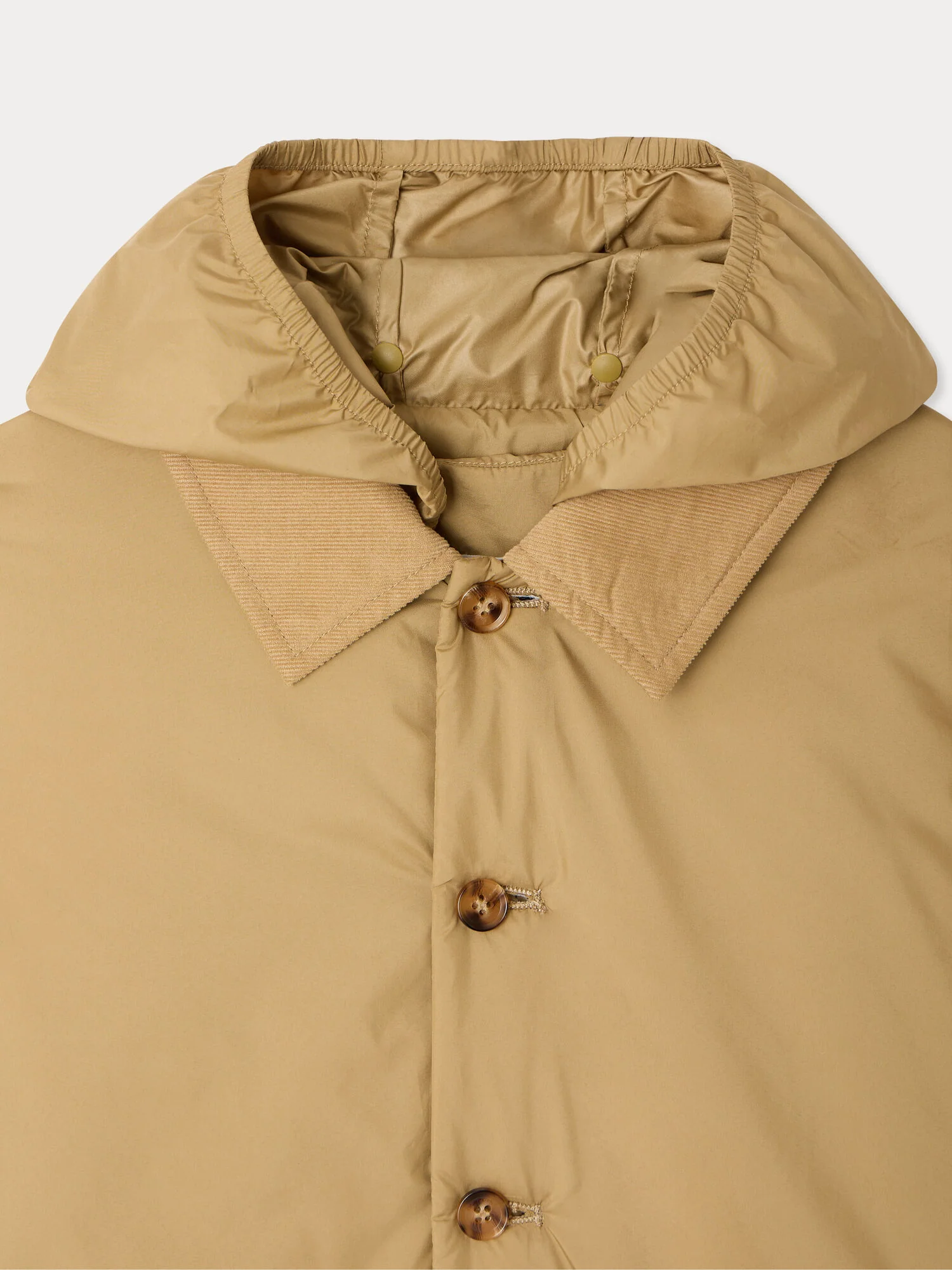 Moseph quilted jacket with velvet collar - Image 4