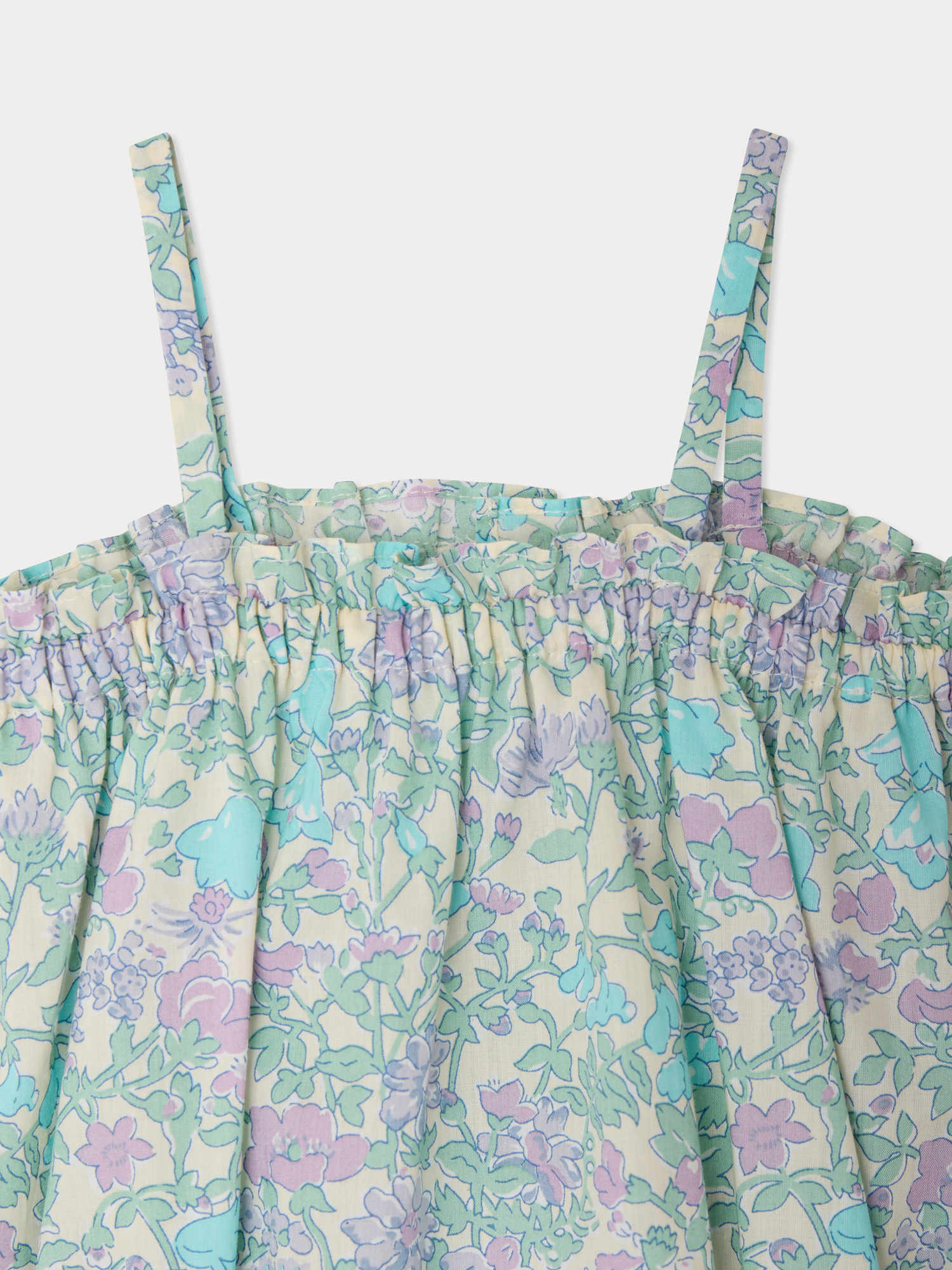 Nefle romper in Liberty fabric and organic cotton - Image 3