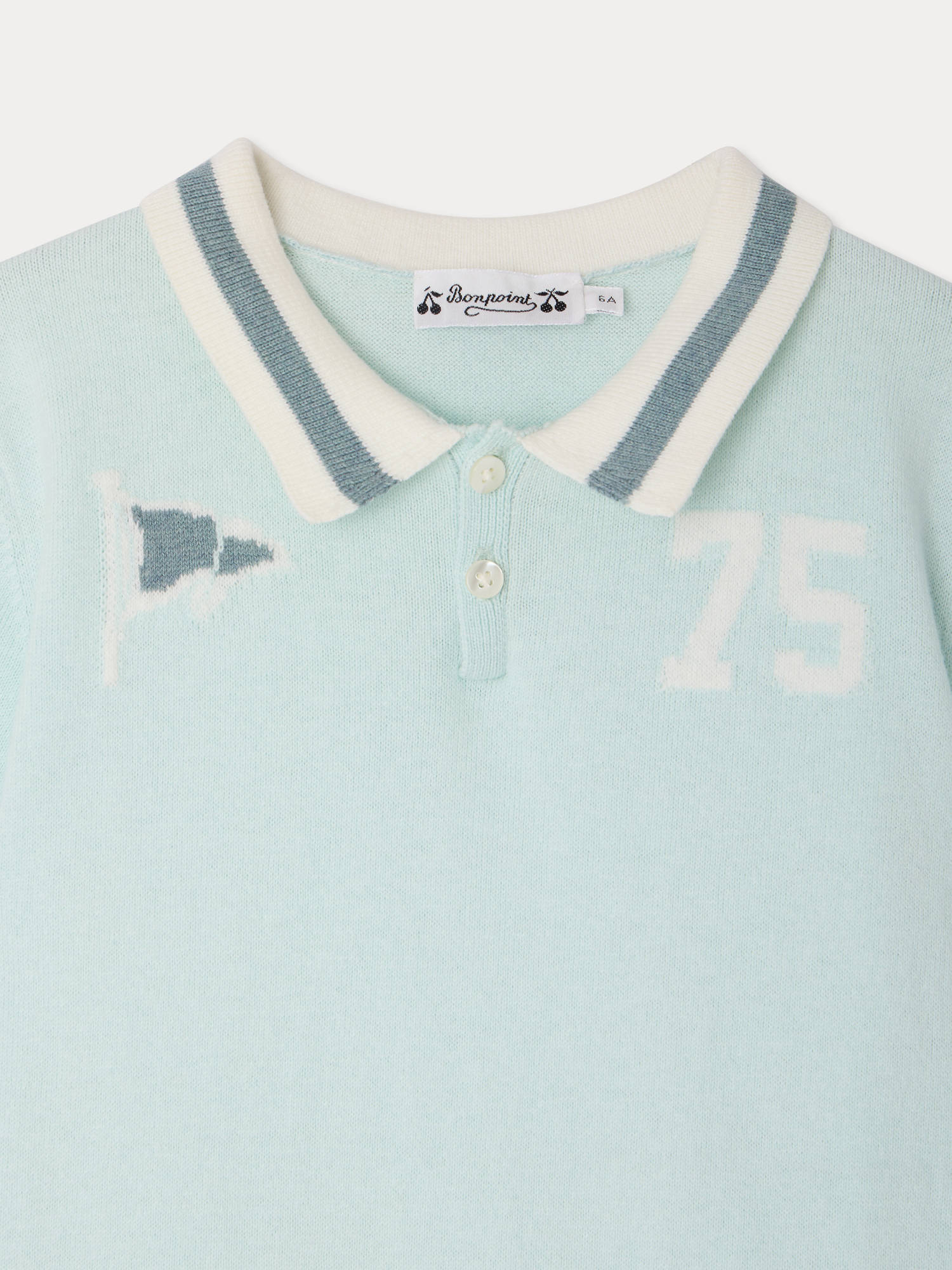 Polo Loyal inlaid flag 75 celadon green - Image 3