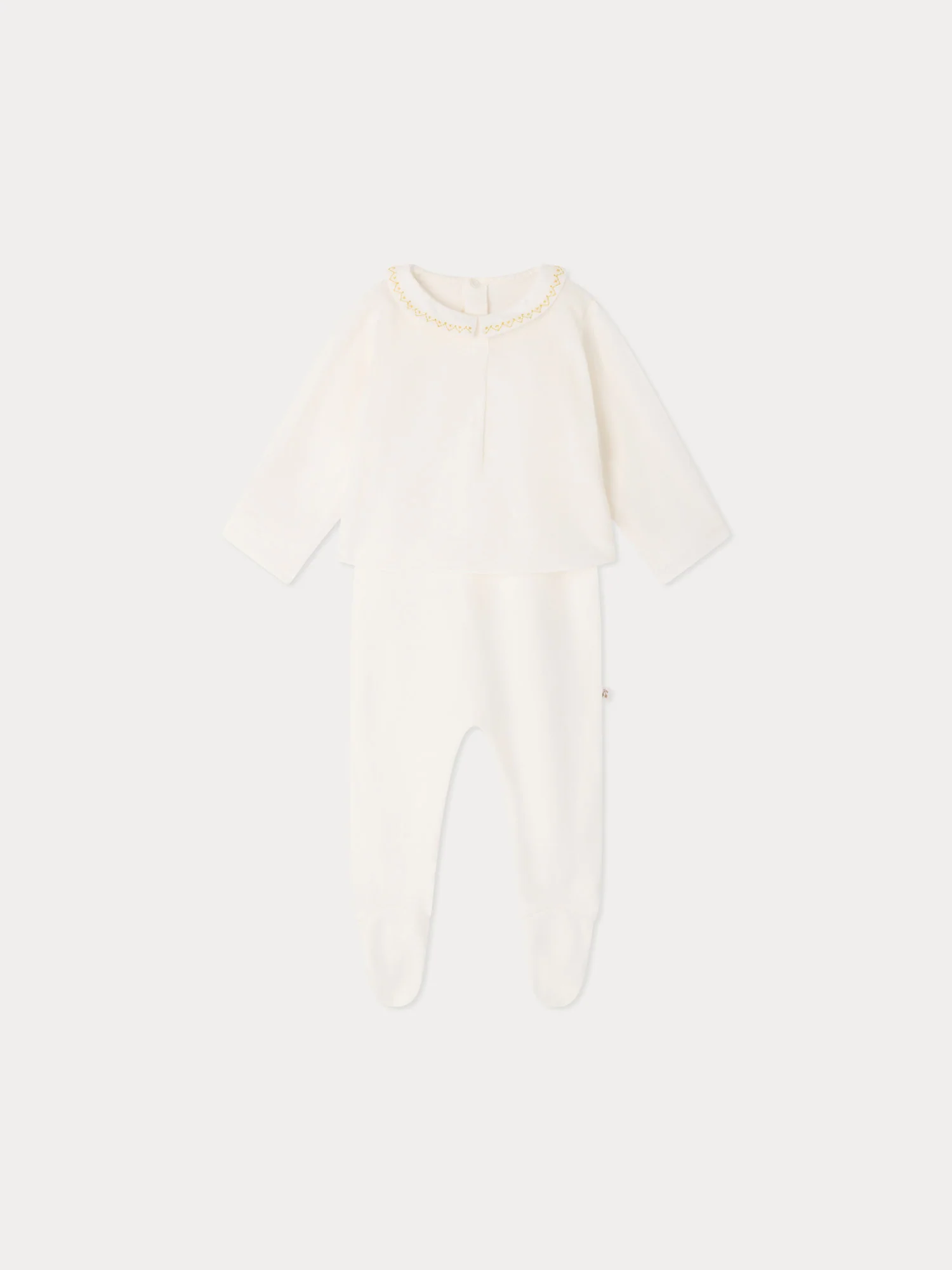 Sage pyjama in organic cotton