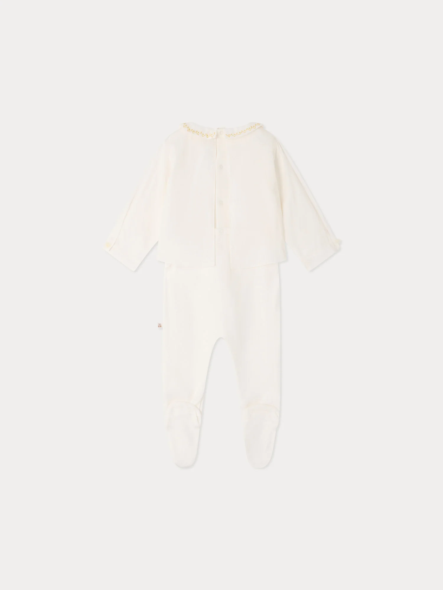 Sage pyjama in organic cotton - Image 2