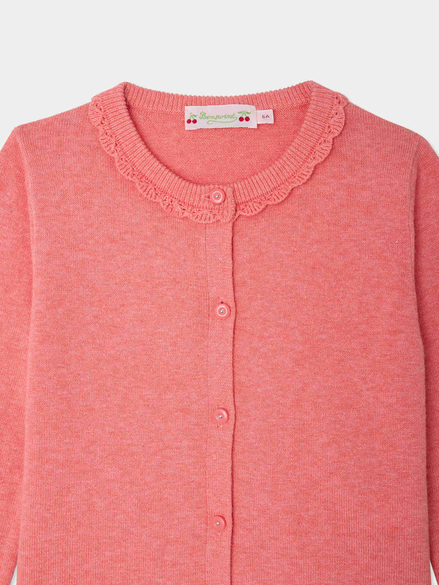 Scalloped round neck Larita cardigan - Image 4