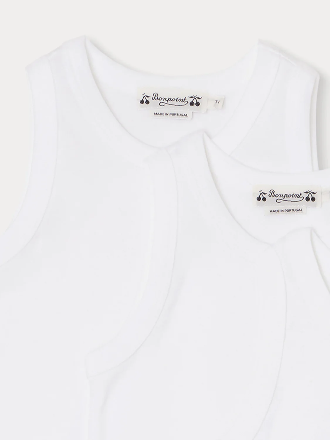 Set of 7 organic cotton tank tops - Image 3