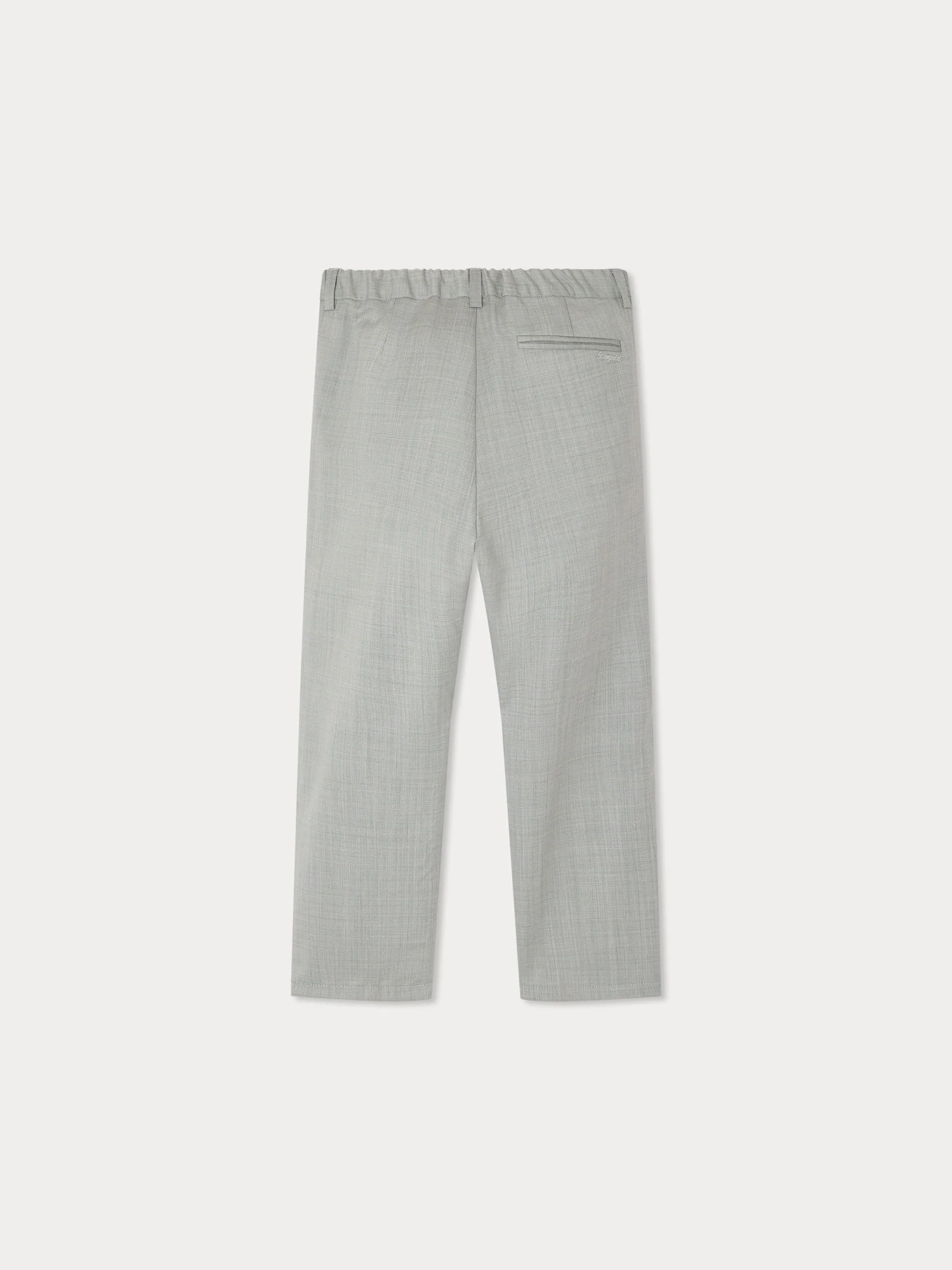 Stephen chino pleated suit trousers - Image 2