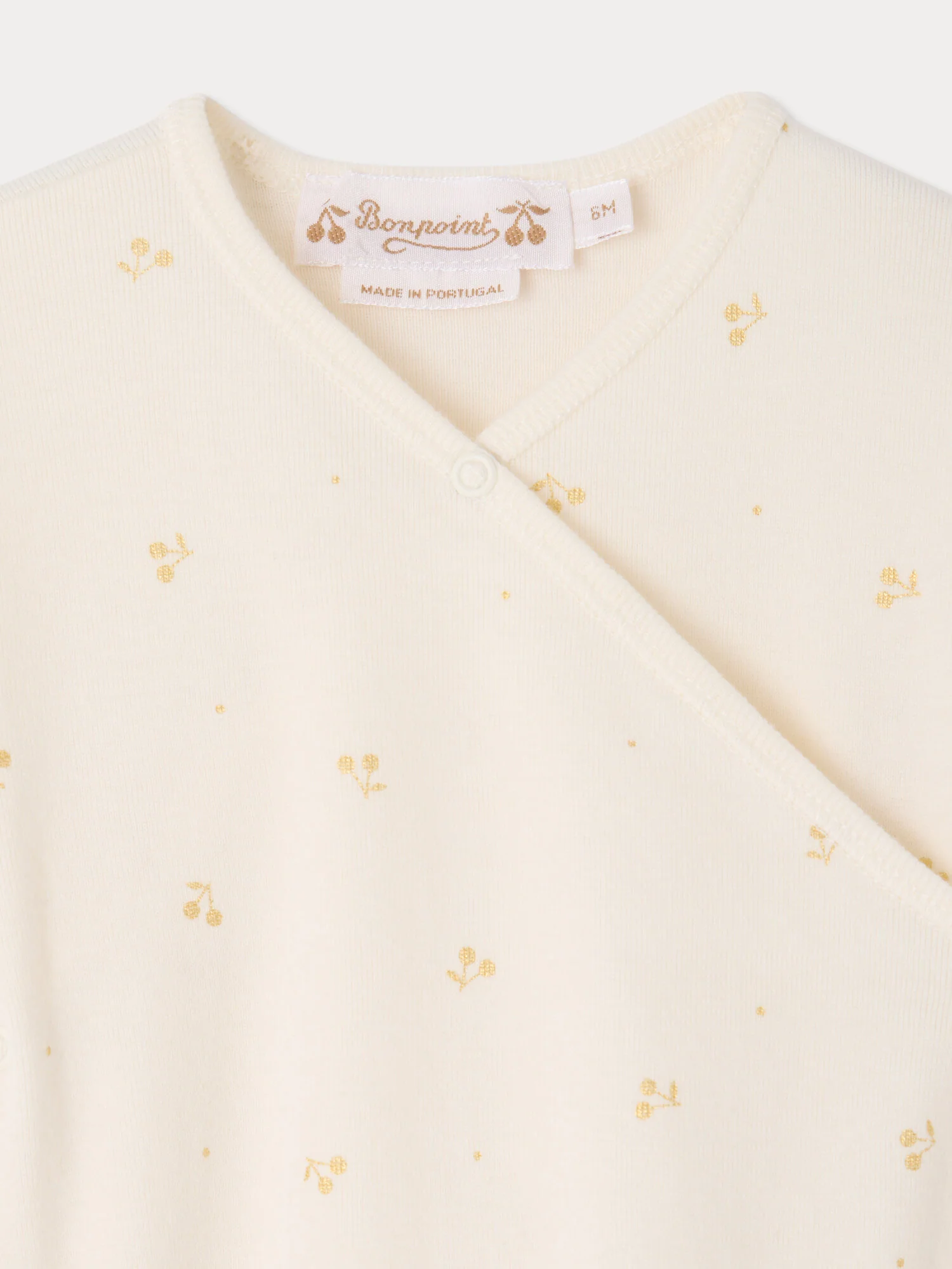 Surplice pyjamas in organic cotton - Image 3