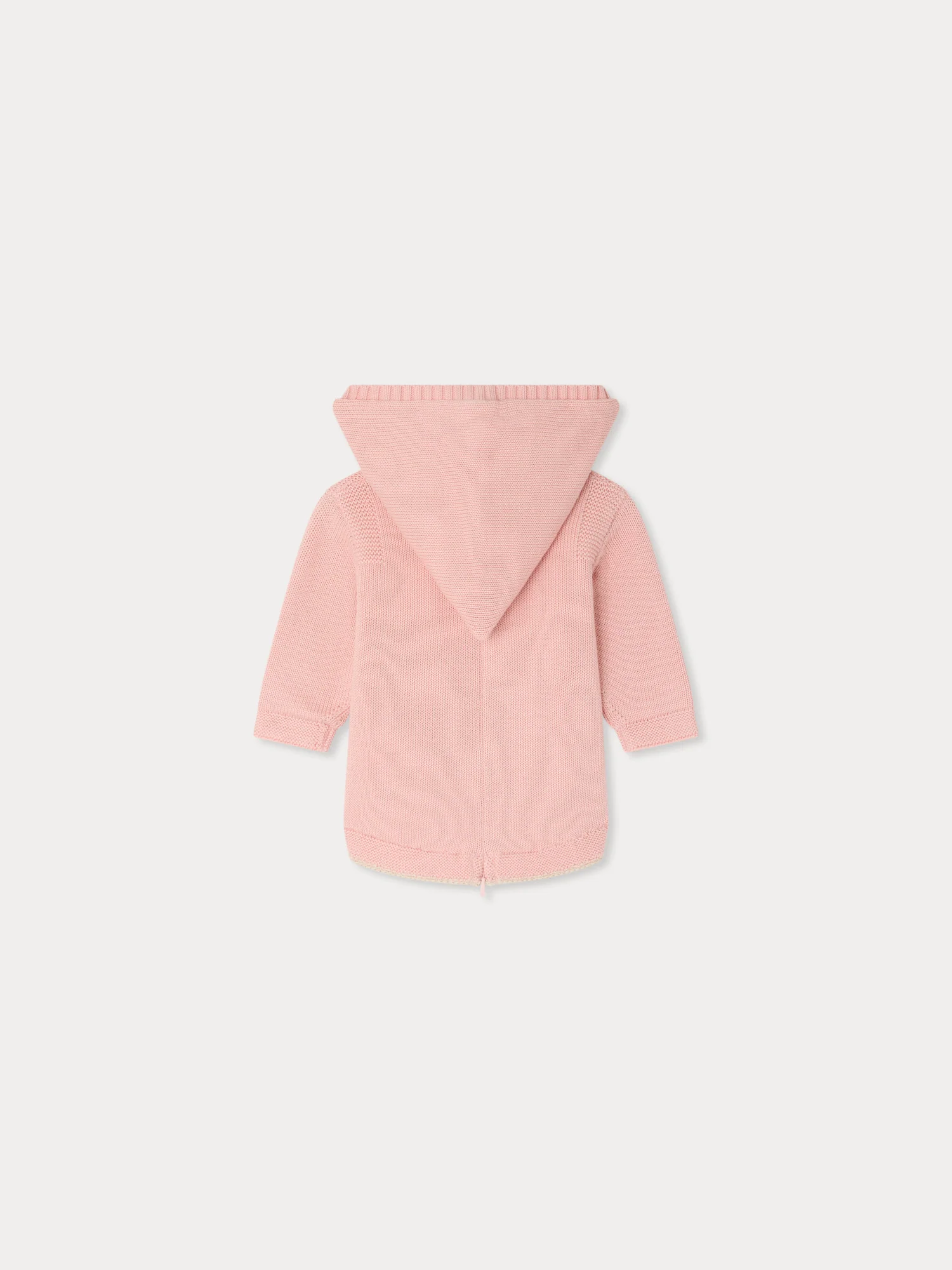 Tainy pink burnou in organic cotton - Image 2