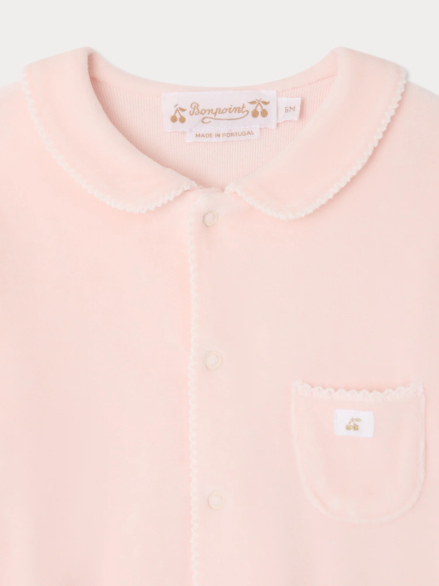 Talou pyjamas in pink organic cotton - Image 3