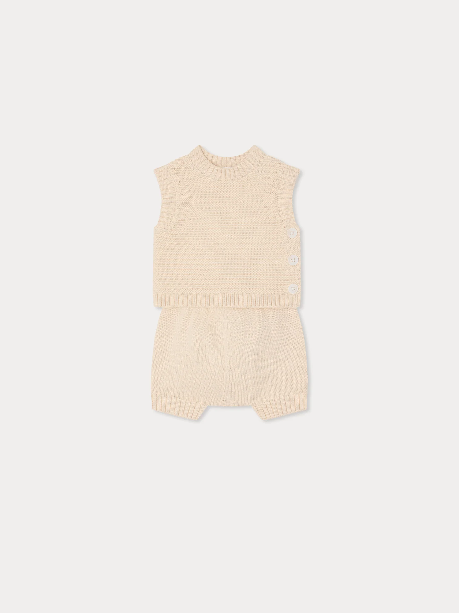Tendresse sleeveless set in organic cotton - Image 2