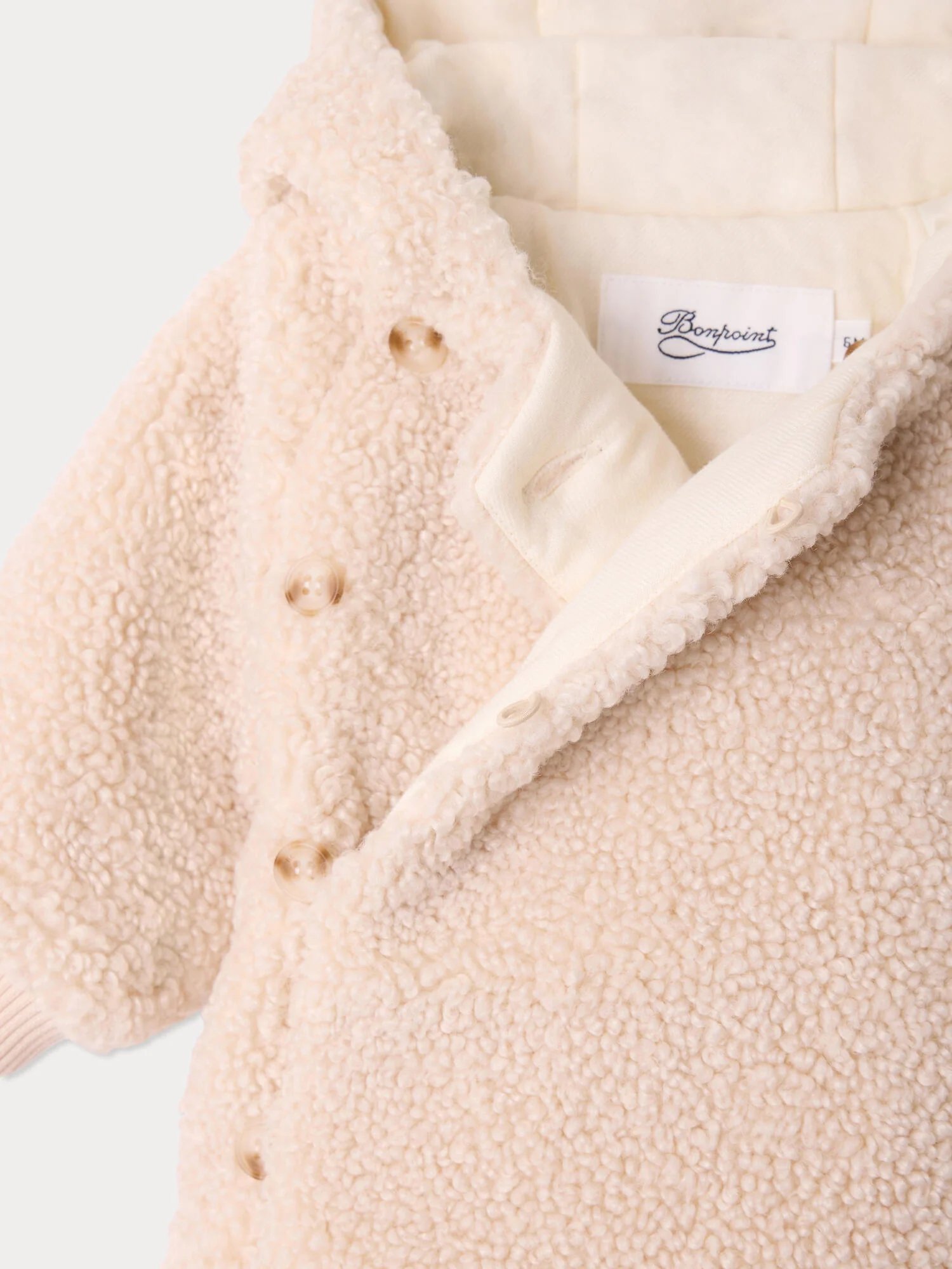Thala baby jacket in faux fur - Image 4