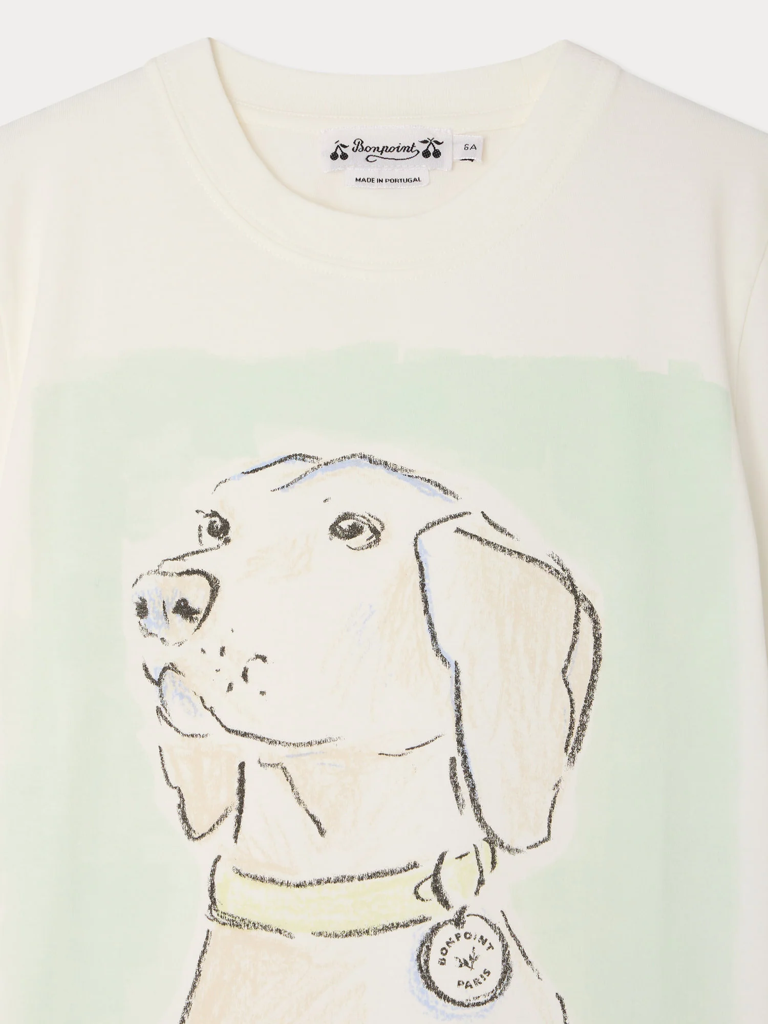 Thibald forte-tête printed t-shirt in organic cotton - Image 4