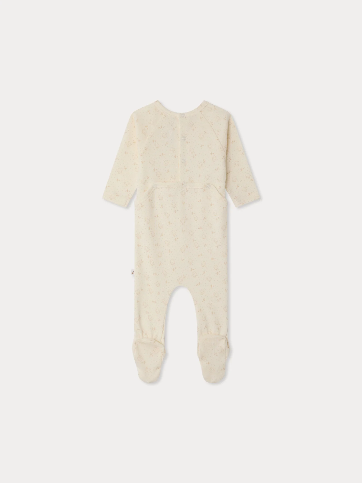 Tif pyjamas with chick print in organic cotton - Image 2