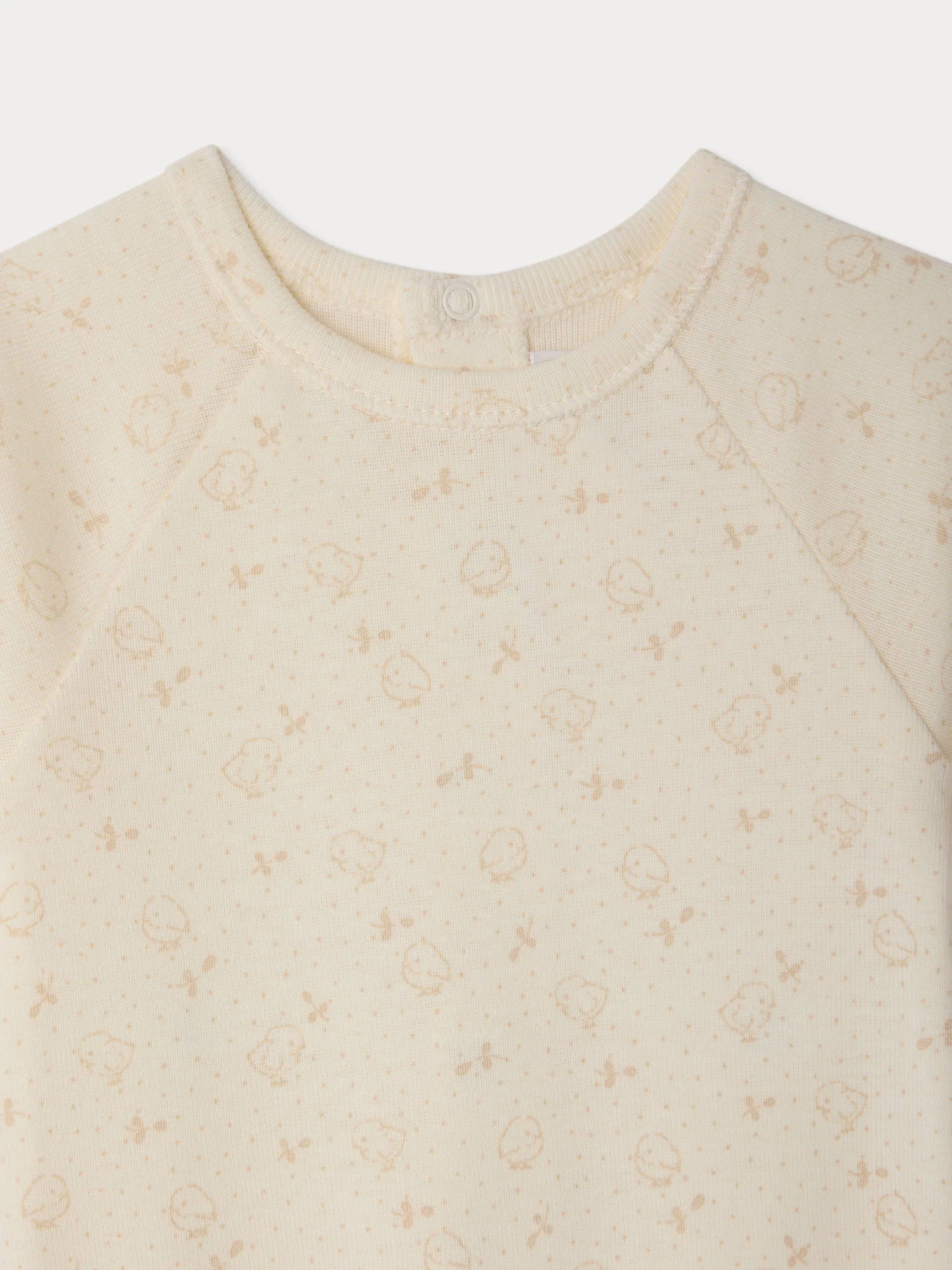 Tif pyjamas with chick print in organic cotton - Image 3