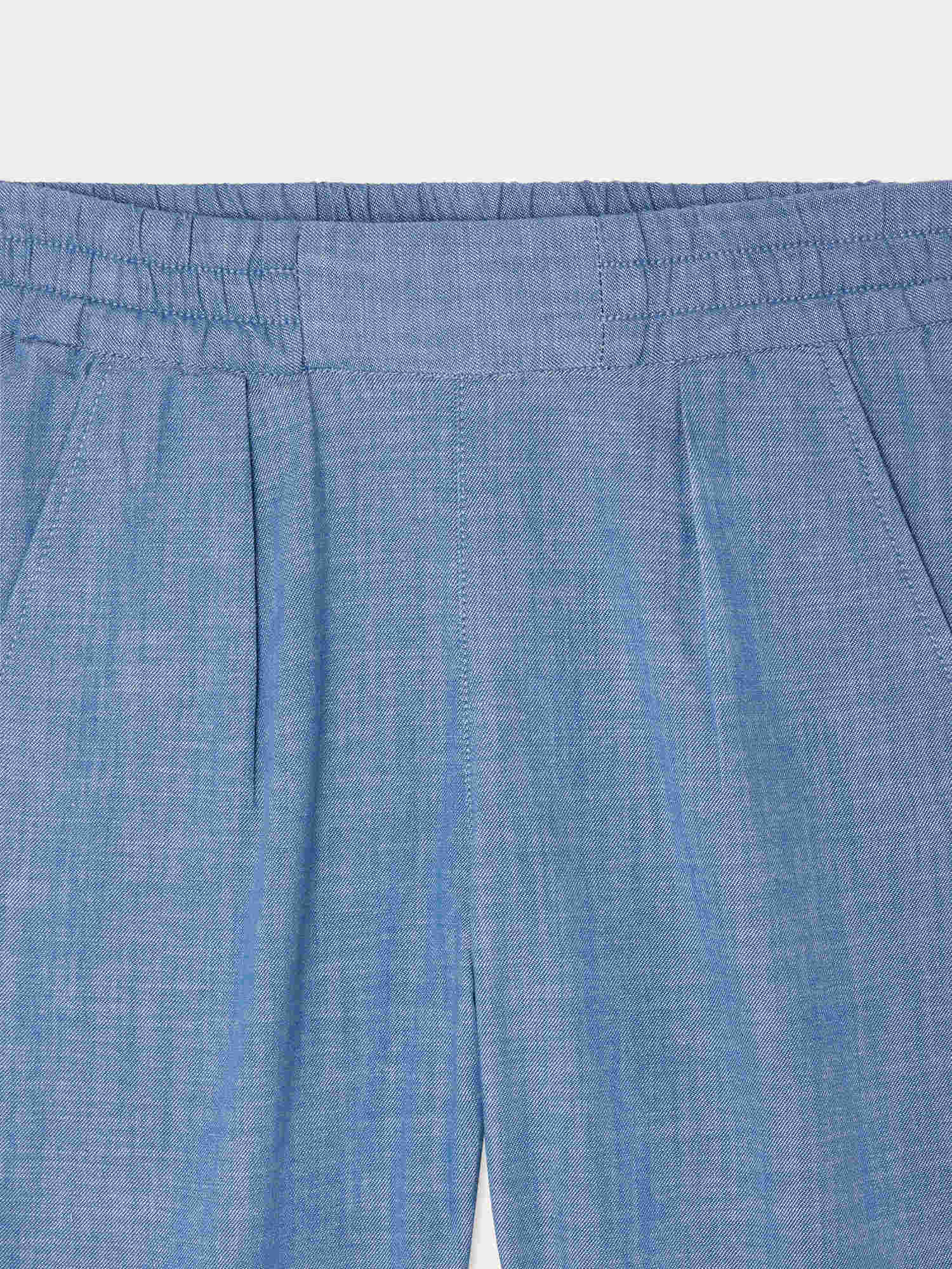 Tilyo chambray chino trousers in organic cotton - Image 3
