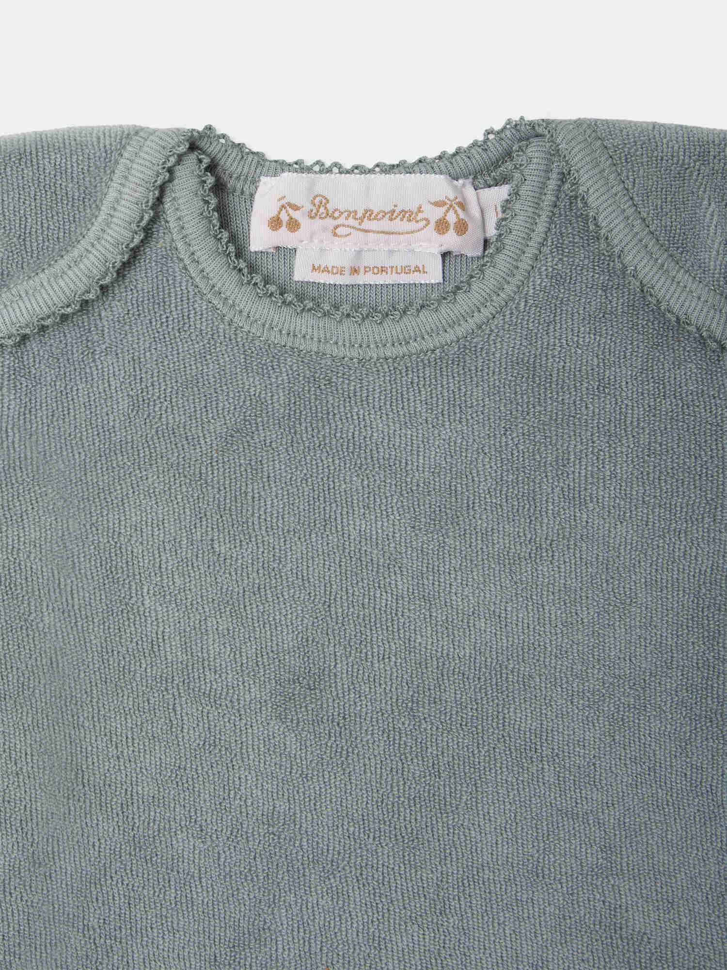 Timi set in blue organic terry cotton - Image 3